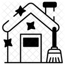 Das Haus putzen  Symbol