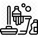 Reinigungsmittel  Symbol