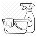 Reinigungsmittel Reinigungsprodukte Waschmittel Symbol