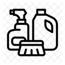 Reinigungsmittel Hygiene Waschmittel Symbol