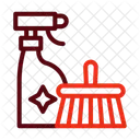 Reinigungsmittel Reinigung Spruhgerat Symbol