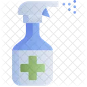 Reinigung Spray Antiseptikum Symbol