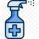 Reinigung Spray Antiseptikum Symbol