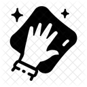 Reinigungstuch Wischen Abstauben Symbol