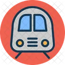 Reise U Bahn Zug Symbol