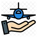 Reiseversicherung Schutz Risikoschutz Reisender Symbol