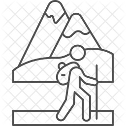 Reise Bergstation  Symbol