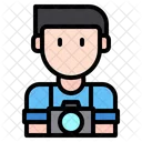 Mann Avatar Reisender Symbol