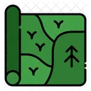 Reisekarte Symbol