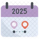 Reisen 2025 Symbol