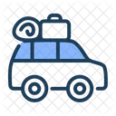 Reisen Fahrt Ausflug Symbol