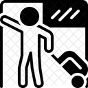 Reisender Passagier Wanderer Symbol