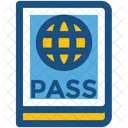 Reisepass Visum Reise Icon