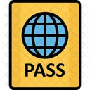 Reisepass Reiseausweis Reisepass Symbol