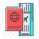 Reisepass  Symbol