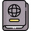 Reisepass Visum Dokument Icon