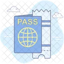 Reisepass  Symbol