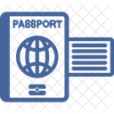 Geschaftsreisen Gruner Pass Auslandsreisen Symbol