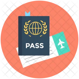 Reisepass  Symbol