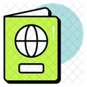 Reisepass Visum Reisen Symbol