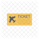 Reisen Flugticket Urlaub Symbol