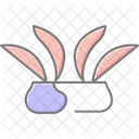 Reisfelder Reisfelder Linien Symbol