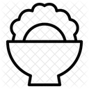 Reisschussel Symbol