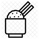 Reisschussel Symbol
