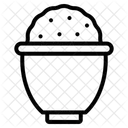 Reisschussel Symbol