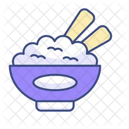 Reisschüssel  Symbol