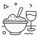 Reisschüssel  Symbol