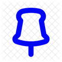 Reißzwecke  Symbol