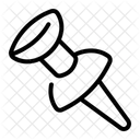 Reisszwecke Sicherheitsnadel Ui Symbol