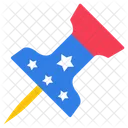 Reißzwecke  Symbol