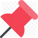 Reisszwecke Reisszwecke Buroklammer Symbol