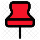 Reisszwecke Sicherheitsnadel Merken Symbol