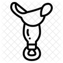 Pferde Reiten Symbol