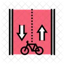 Reitroute  Symbol