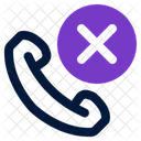 Reject Call Phone Icon
