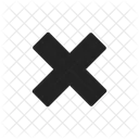 X Reject Deny Icon