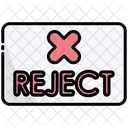 Reject Remove Delete Icon