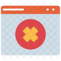 Reject Web Access  Icon