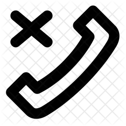Reject Call  Icon