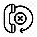 Phone Cancel Error Icon