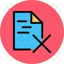 Reject File  Icon