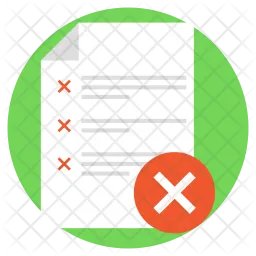 Reject List  Icon