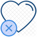 Heart Valentines Day Cross Icon