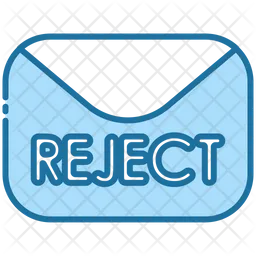 Reject mail  Icon