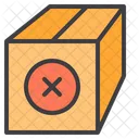 Remove Package Parcel Box Icon