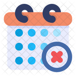 Reject Schedule Icon